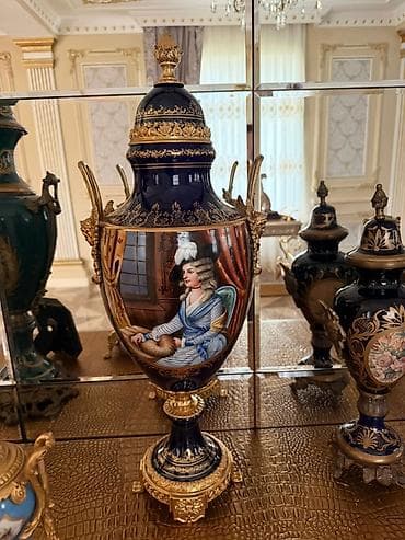 Antik üslubda dekorativ əşyalar və mebellər toplusu - Boulle — 7