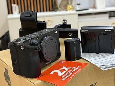 knack 2: Sony Cinema Line FX3 – Full-Frame kino kamerası (E-mount) Paketdə: - — 3