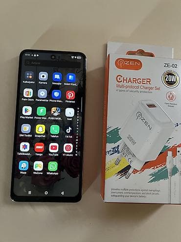 sazz problem: Infinix Hot 40, 256 GB, rəng - Yaşıl, Sensor, Face ID — 10
