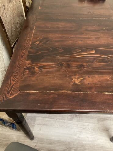 Столы: Гостиный стол, Нераскладной, Дерево, Прямоугольный стол — 5