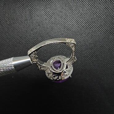 yaqut qaşlı üzük: Üzük, Gümüş, Aleksandrit — 4