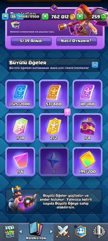 boks kiseleri: Clash Royale hesabı – yüksək səviyyəli və inkişaf üçün zəngin — 2