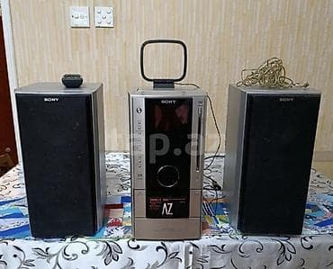mini phone: Sony AZ2D mini audio sistem. Cd dvd kadet radio Aux hamısı tam — 1