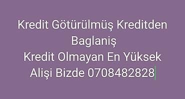 yol tikintisi: Xidmət: Kredit götürmüş şəxslər üçün kreditdən bağlanış və köməklik — 1