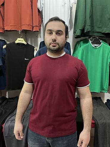 Futbolka 3 rəngdə, ölçü möbcuddur, sifariş üçün direkt və ya votsap