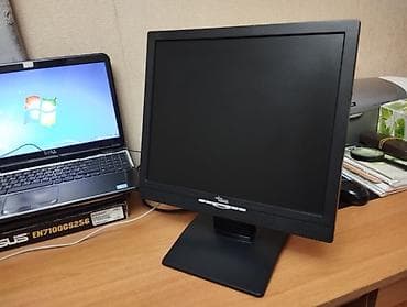 Fujitsu Siemens LCD monitor Model: L7ZA 17-düym ekrandır. Normal — 2