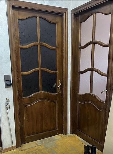 plasdiq qaplar: Qonaq otağı üçün İşlənmiş Otaq qapısı Çərçivə ilə, Zəmanətsiz, Ünvandan götürmə — 1