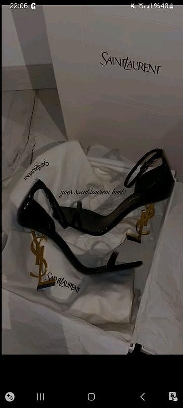 bas: YSL, Ölçü: 37, rəng - Qara, Yeni — 1
