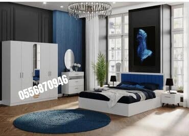 ders masaları: İkinəfərlik çarpayı, Dolab, Termo, 2 tumba, Azərbaycan, Yeni — 21