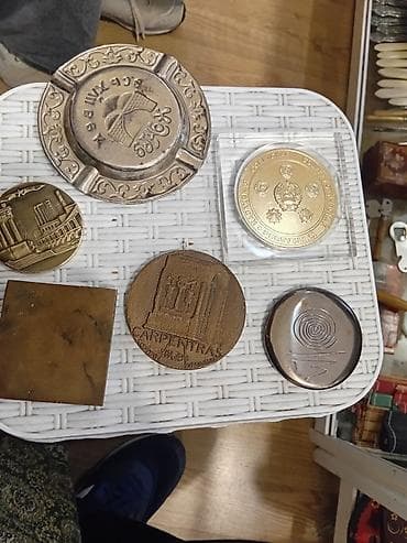 iwlenmiw dikler: Fiqur, Metal, rəng - Qəhvəyi — 8