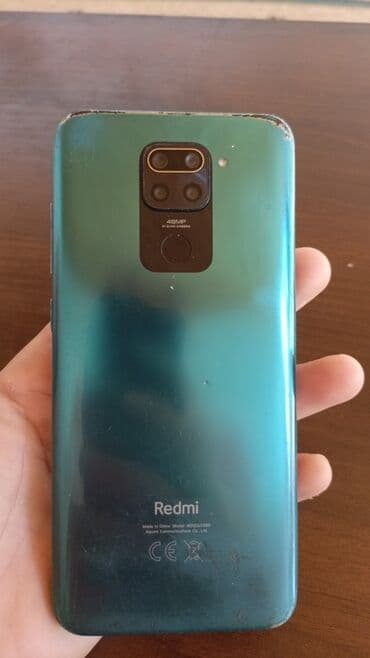 чехол xiaomi redmi 4x: Redmi Note 9, 64 ГБ, цвет - Зеленый, Отпечаток пальца — 1