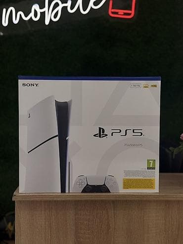 sony wf: Sony PlayStation 5 (PS5) oyun konsolu - Yaddaş: 1 TB - Ekran — 1