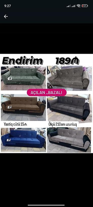 acılıb yığılan divan: Divan, Yeni, Açılan, Bazalı, Parça, Ödənişli çatdırılma — 1