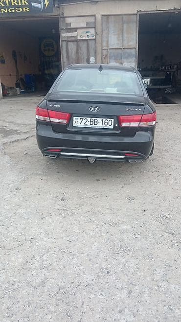 kia ceed oluxana: Hyundai Sonata sedan - Korpus: qara rəng, 4 qapı, qara yüngül lehimli — 8