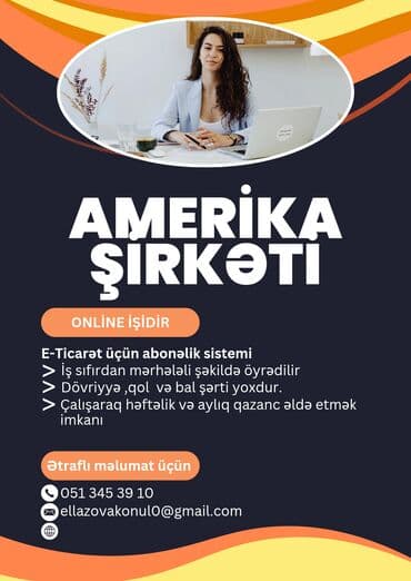 Marketoloq tələb olunur, İstənilən yaş, Təcrübəsiz