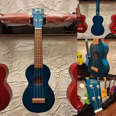 Ukulele Mahalo MK1TBU Simlərin sayı: 4 Üst:Sengon Qol: Mahogany Çanta at lalafo.az Ukulele Mahalo MK1TBU Simlərin sayı: 4 Üst:Sengon Qol: Mahogany Çanta