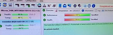 saz limitsiz internet: Daxili Sərt disk (HDD) Toshiba, 1 TB, 5400 RPM, 2.5", İşlənmiş — 1