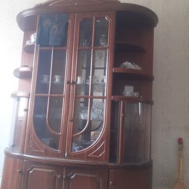 hazır vitrin: Şüşəli dolab vitrini — 5