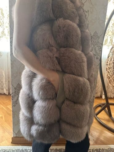 женские шубы из сурка: Шуба, M, цвет - Фиолетовый — 1