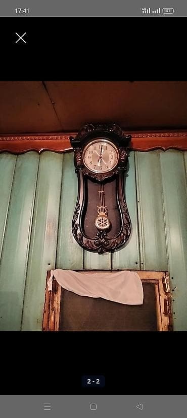 elektron sahat: Divar saatları, Mexaniki, Mayatnik — 2