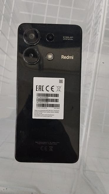 telefon redmi ucuz: Redmi smartfon - Arxa kamera: 108 MP əsas modul (üzərində “108MP — 3