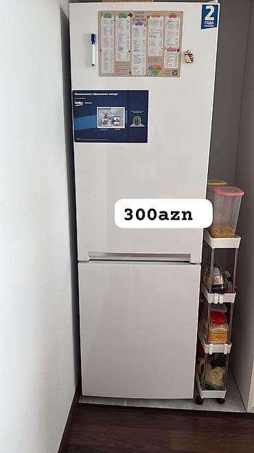 teka: Beko iki qapılı soyuducu (aşağıda dondurucu bölmə) - Rəng: ağ - — 1