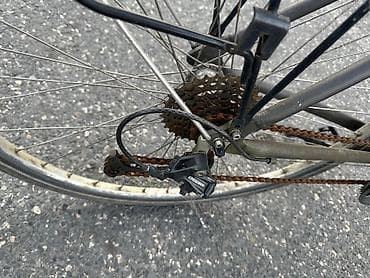 Детские велосипеды: Velosiped Şəhər/trekking tipli velosiped – mat qara rəng — 4