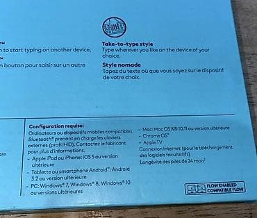 Masaüstü kompüterlər və iş stansiyaları: Logitech K380 Multi-Device Bluetooth klaviatura Xüsusiyyətlər: - — 6