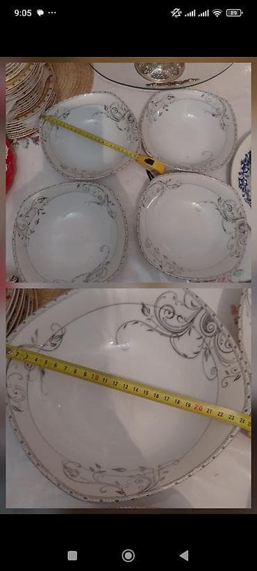 set qabları: Qazan, rəng - Gümüşü, Paslanmayan polad — 9