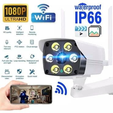 uşaq izleme kamerasi: Wifi smart kamera çöl üçün ✔️wifi camera📷📶 ✔️çəkiliş-1080hp🎦 — 4
