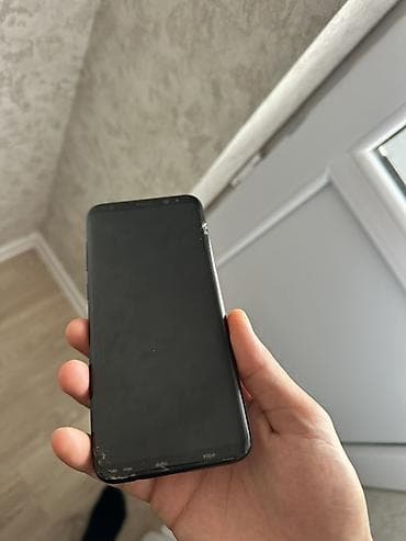 ТВ и видео: Samsung Galaxy S8, цвет - Черный, Две SIM карты — 1