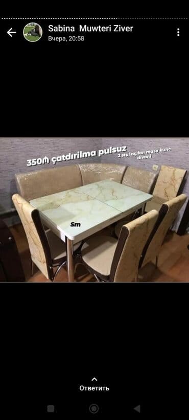 metbex divan: Yeni, Mətbəx üçün, Açılan, Türkiyə — 1