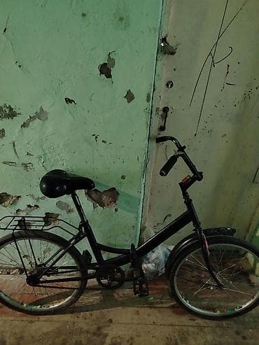 zigzag velosiped: Şəhər tipli klassik velosiped - Rəng: qara - Çərçivə: polad, aşağı — 5