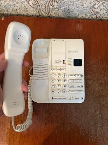 3 simli telefon: Stasionar telefon Simli, Yeni, Ödənişli çatdırılma, Rayonlara çatdırılma, Ünvandan götürmə — 7