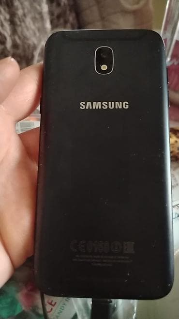 ev ucun kamera: Samsung Galaxy J5, rəng - Qara, Barmaq izi — 4