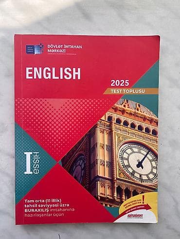 Məhsul: DİM “Test Toplusu 2025” kitabları dəsti Tərkib: - Riyaziyyat — 6