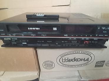 dvd satışı: Videomaqnitofon SANYO satılır.Flaqman modeli.VHR-2350-EE. Avropadan — 2