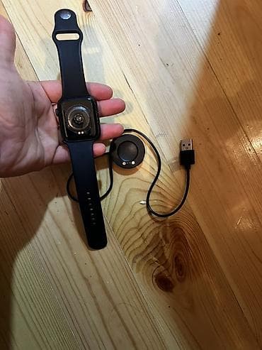 yun corab: Smart saat, Smart, Sensor ekran, rəng - Qara — 1