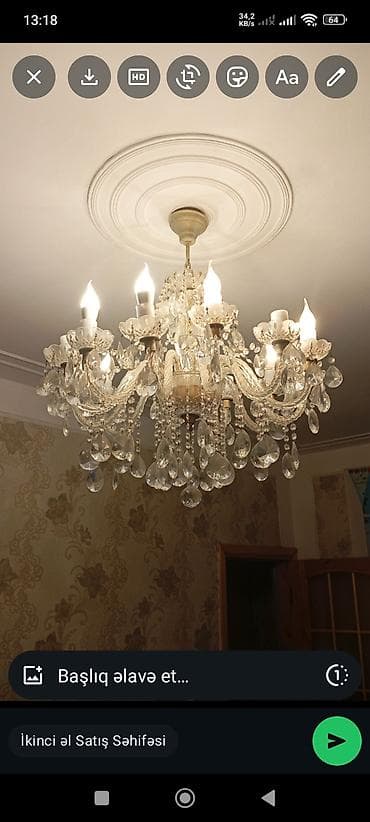 cilciraq: Çılçıraq, 10 və daha çox lampa — 6