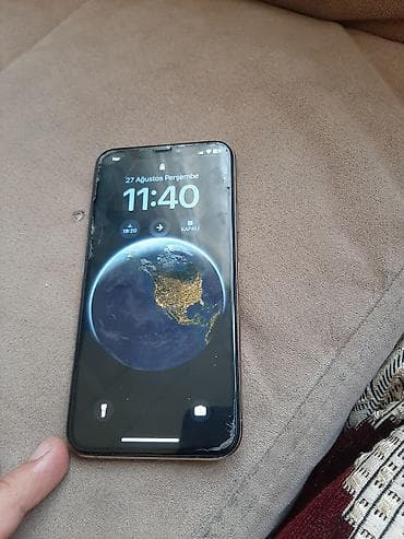 iphone x yigilma: IPhone X, Qızılı, Face ID — 4