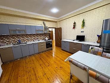guneslide kiraye: 3 otaq, 130m2, Əsəd Əsəfov küçəsi bravonun yanı. Ailəlilər və iş — 8