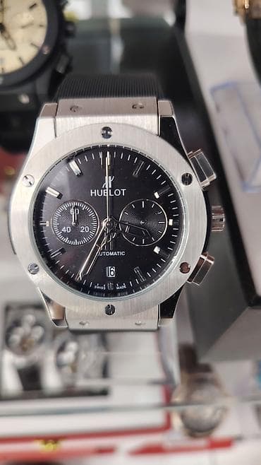 Наручные часы: Hublot kişi saatları – avtomatik mexanizmli, kronoqraflı modellər — 2