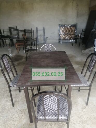 столы для совещаний: Stollar, Stullar, Masalar, Oturacaqlar, Kafe və cayxana üçün stol stul — 21