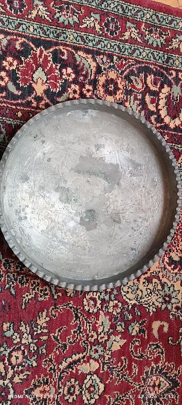 ideal luna: Qədim mis məcməyi Yenidir Gozəl naxisi var Gəncə paxlavasi bisirmek — 4