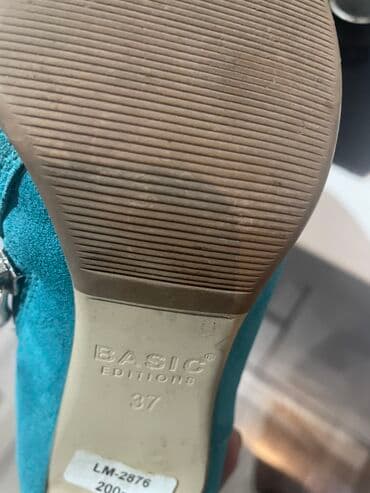 черные мужские сапоги: Ботфорты, Размер: 37, Б/у — 5