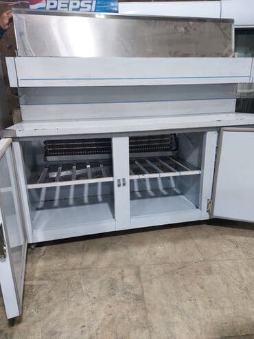 Нержавейки: Dəzgah soyuducu həm altı soyuducu həmdəki üst mərtəbəsi təzədir — 2