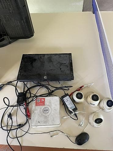 televizor ucun led: Tam təhlükəsizlik kameraları sistemi dəsti Dəst tərkibi: - 4 ədəd — 1
