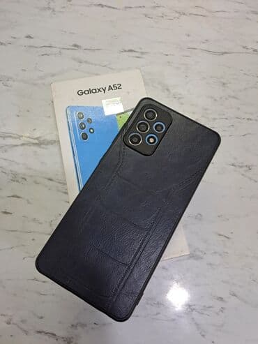 Lincoln: Samsung Galaxy A52, цвет - Голубой, Отпечаток пальца — 3