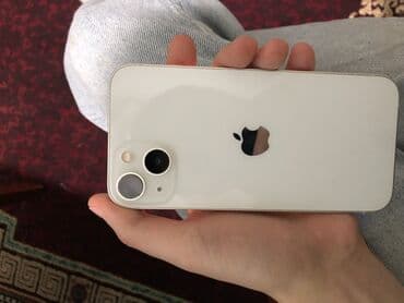 qaz sobasi ve qiymeti: IPhone 13, 128 GB, Ağ, Face ID — 9