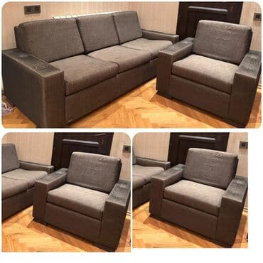 İşlənmiş, Divan, 2 kreslo